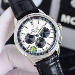 GF Factory Breitling 42MM Calfs Leather Watch Strap B25 Movement White with Black Watch